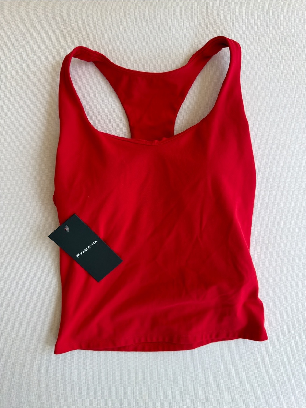 NWT Fabletics Feather Tech+ Racerback Tank - Picture 5 of 6